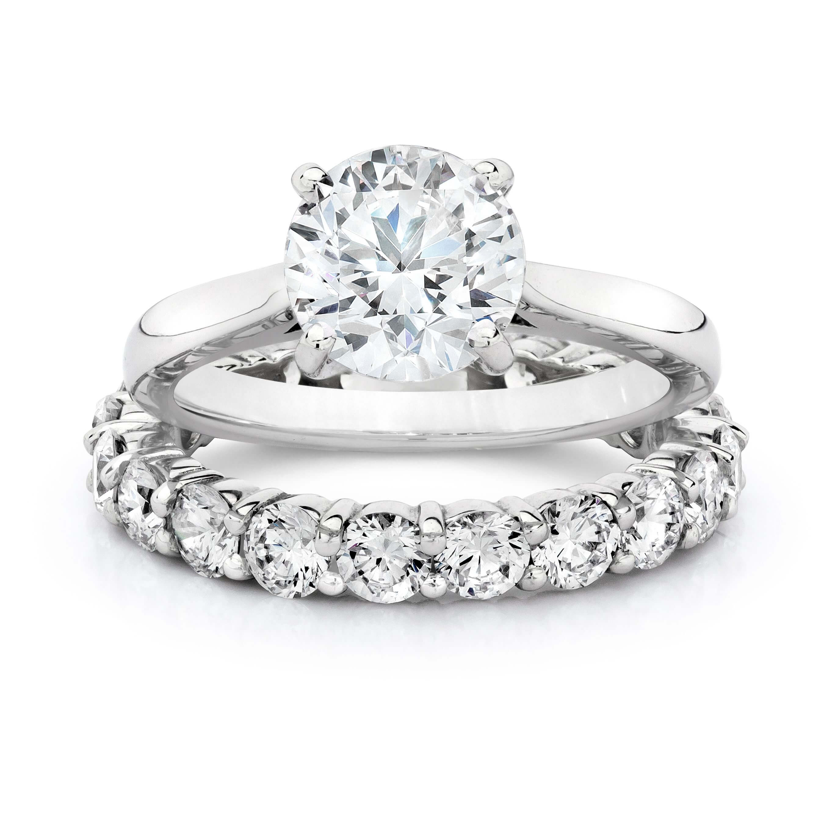 diamond ring bridal set